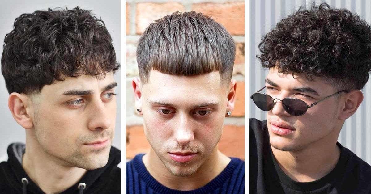 Taper bas avec coupe casquette : 15 idées de coupes de cheveux pour homme tendance en 2024