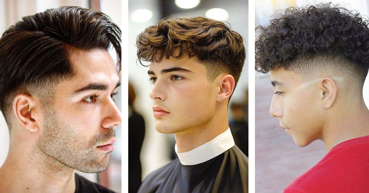 Taper haut : 15 idées de coupes de cheveux pour hommes tendance 2025