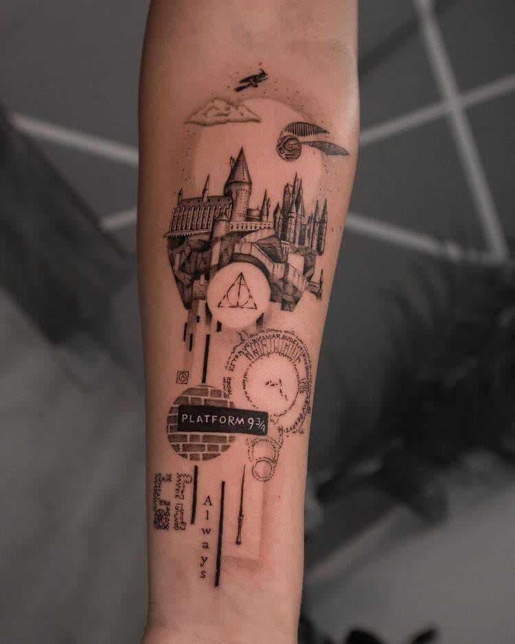 Tatouage Harry Potter : Symboles et modèles - Mon Tatoueur