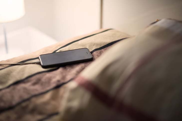 A smartphone that charges overnight