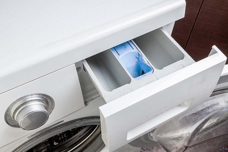 washing machine detergent drawer