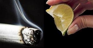 une ancienne astuce au citron pour arreter de fumer a utiliser a la place des patchs et des gommes a la nicotine 1 1