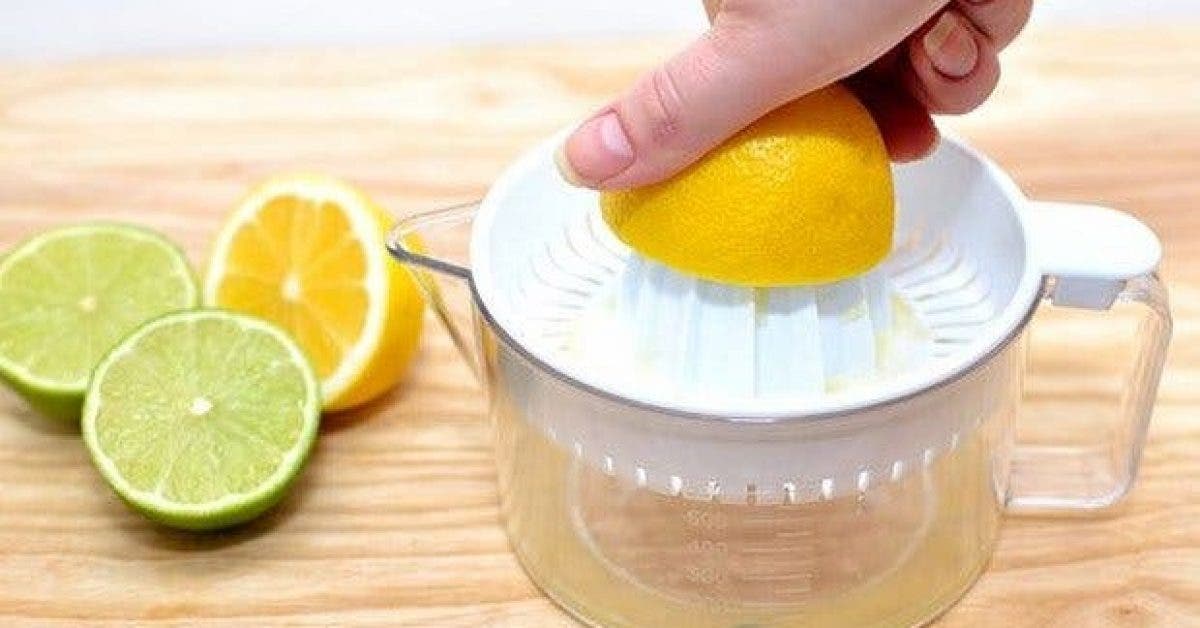 détox ventre plat citron