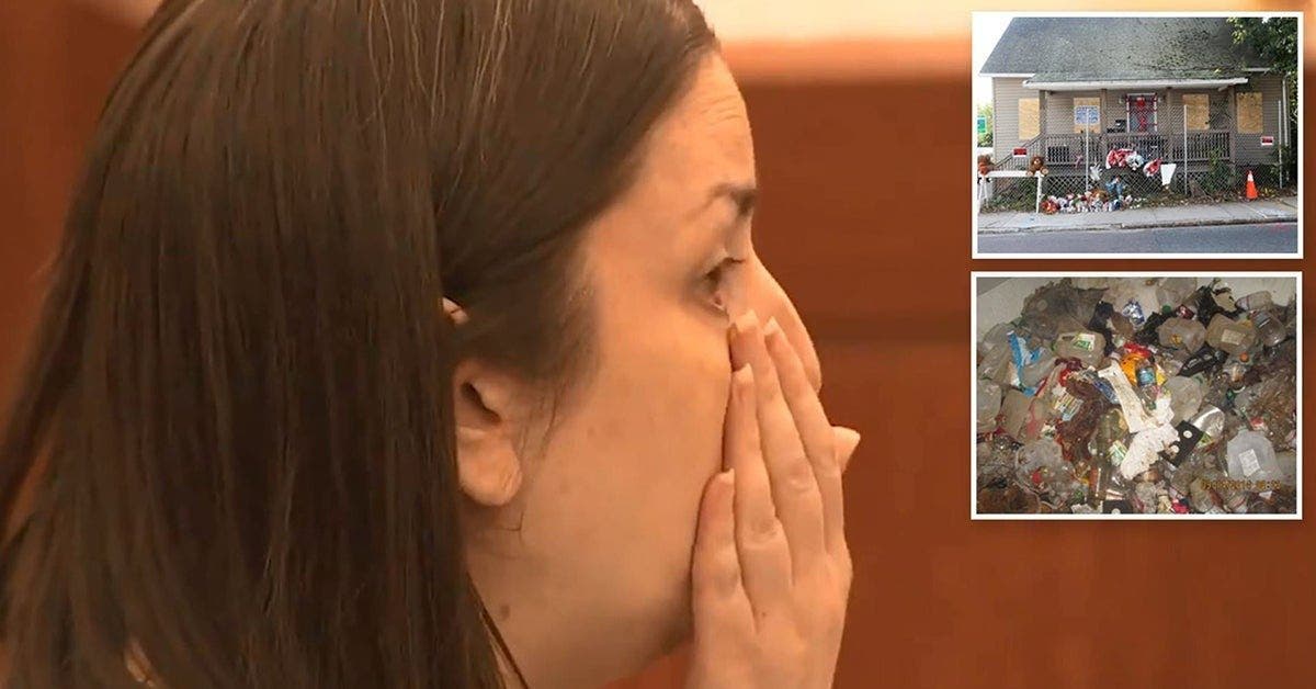 une maman pleure au tribunal devant les photos de ses enfants morts dans une maison insalubre 1 2