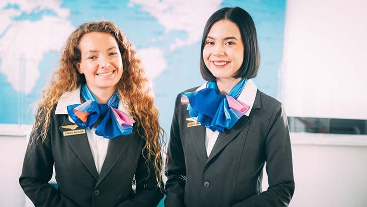 flight attendant uniforms