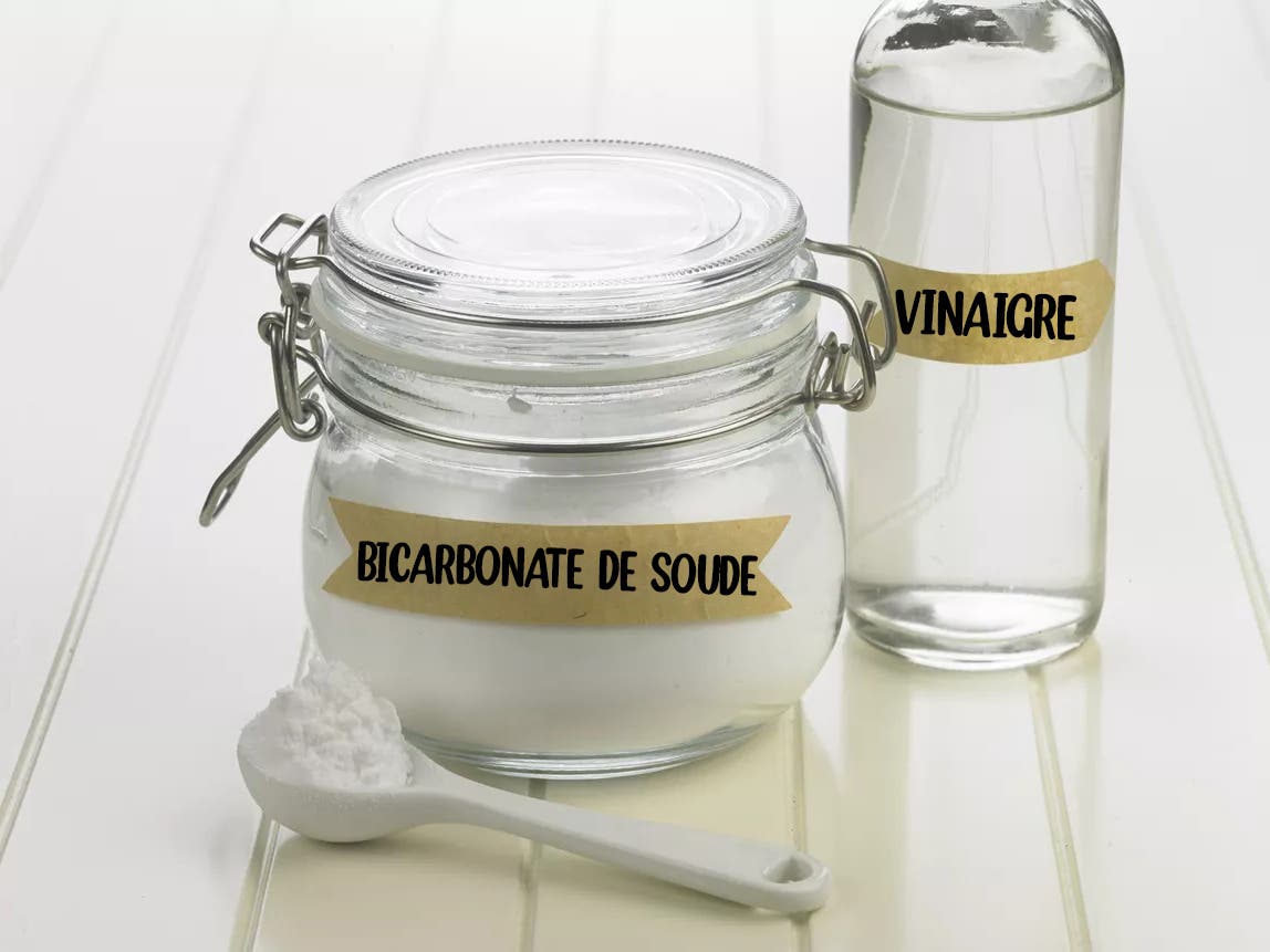 bicarbonato de vinagre