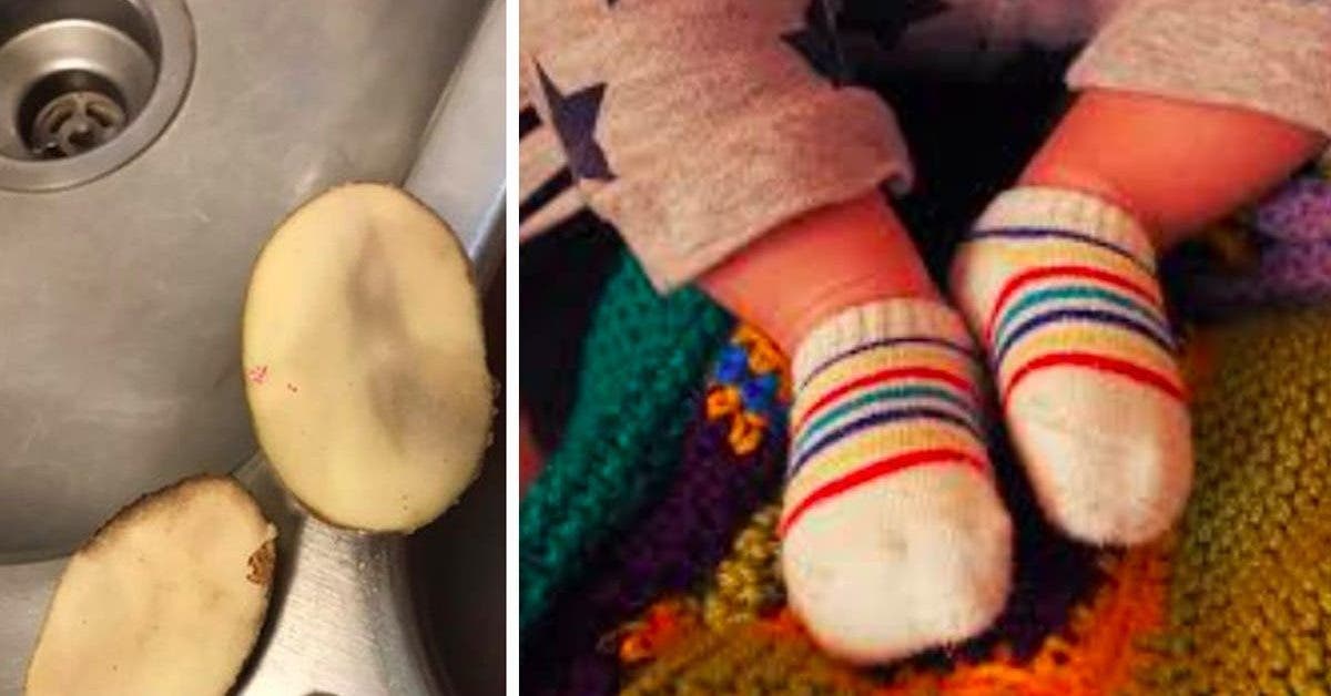 voici-comment-soigner-la-fievre-des-bebes-avec-de-la-pomme-de-terre-dans-leur-chaussettes