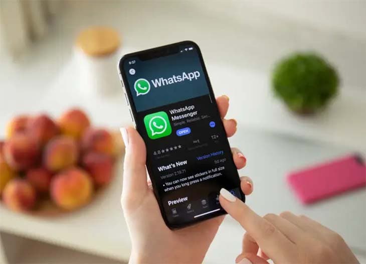 Se connecter sur WhatsApp